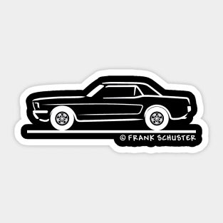 1964 Mustang Hardtop Coupe Sticker